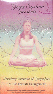 Yoga for prostate enlargement DVD