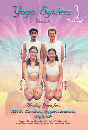 Yoga DVD for cardiac, hypertension, high blood pressure