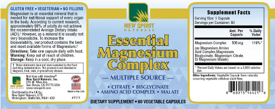 Essential Magnesium Complex
